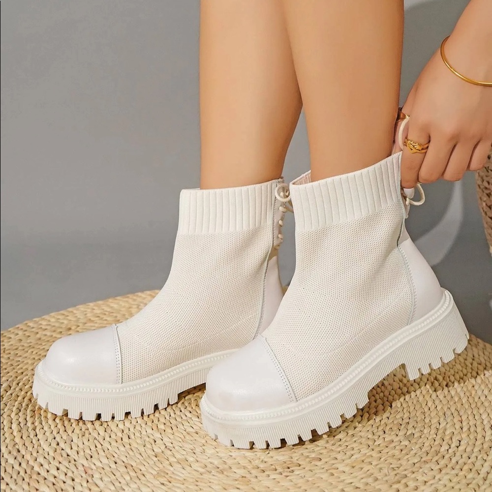 Shein minimalist slip on boots
